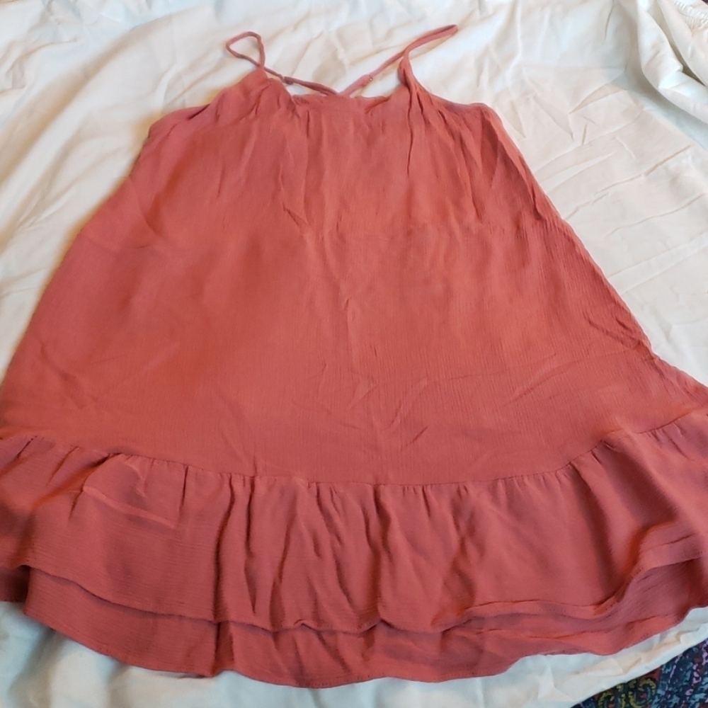 Lulu's strap baby doll dress